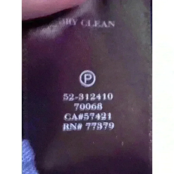 Ann Taylor The Seamed Short A-Line Skirt Navy Blue Size 16 - Picture 7 of 10